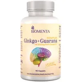 BIOMENTA Ginkgo + Guarana Komplex Kapseln 90 St.