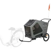 Trixie Hundeanhänger M grau/salbei