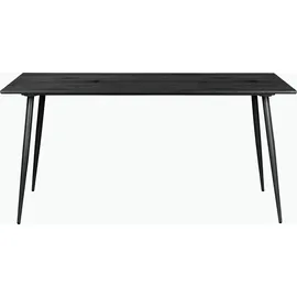 LEONIQUE »Eadwine, TOPSELLER! Tisch plus 4 Stühle, Sitzgruppe« Esstisch plus 4 Esszimmerstühle, grau