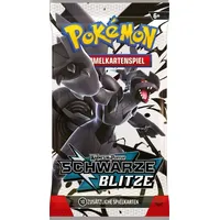 POKÉMON Sammelkarte Pokemon Karmesin & Purpur Schwarze Blitze 1x Booster Pack Deutsch
