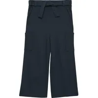 S.Oliver Hose aus Viskosemix mit Wide-Leg Navy 122