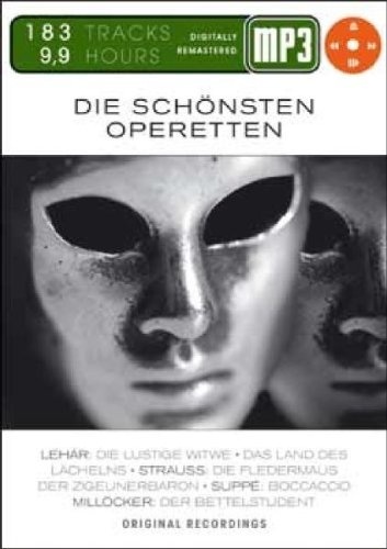 Die Schönsten Operetten-Mp 3 [Audio CD] Various (Neu differenzbesteuert)