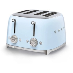 Smeg Toaster Toaster SMEG 4-Schlitz-Toaster Auswahl Farbe TSF03 Auswahl: blau Markenwarenshop