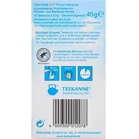 Teekanne Frio Pfirsich-Maracuja Früchtetee 18x2,5 g