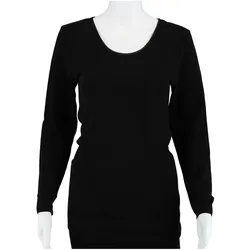 Medima Unterwäsche Langarmshirt (Angora und Wolle) schwarz Damen (Gr. S-L)