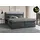 Collection AB Boxspringbett 30 Jahre Jubiläums-Modell Athena, inkl. LED-Lichtleiste, versch. Härtegrade auswählbar, grau