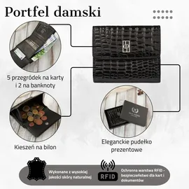PAOLO PERUZZI Geldbörse Damen schwarz