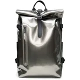 Rains Rolltop Rucksack Large grau