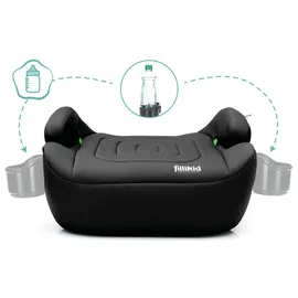 fillikid Sitzerhöhung Flip Deluxe, Auto mit verstellbarem Iso-Fix« mit Flaschenhalter