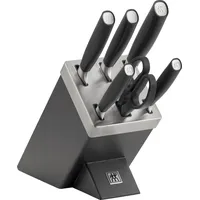 Zwilling All Star Messerblock-Set, 7-tlg. anthrazit (33780-500-0)