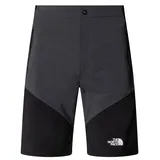 NF0A825X4JK M Slim Tapered Short Herren Asphalt Grey-TNF Black Größe 38