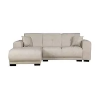 Home Affaire Eckcouch Polyester 2-Sitzer Beige