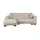 Home Affaire Eckcouch Polyester 2-Sitzer Beige