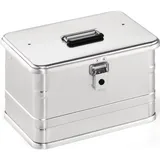 Quality Brand Aluminiumbox L432xB335xH275mm 29l m.Klapphebelverschlüssen m.Bohrungen