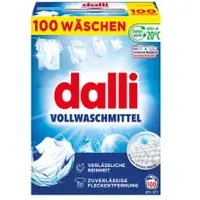 dalli Vollwaschmittel, Waschpulver, strahlendes weiß 504145 , 5 kg - Packung, 100 Waschladungen