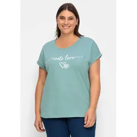 Sieh an! Rundhals-Shirt Grün 56