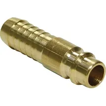TEGUMA Stecknippel m.Tülle MS Durchflussmenge (Luft) 1000 Schlauchweite 10mm