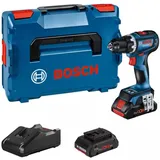 Bosch GSR 18V-90 C Professional inkl. 2 x 4 Ah + L-Boxx 06019K6005