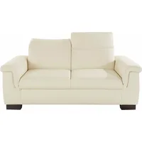 DOMO collection 2-Sitzer Sully, wahlweise mit Rückenverstellung beige