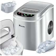 Tectake Eiswürfelmaschine silber