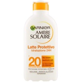 Garnier Ambre Solaire Hydra 24H Protect SPF20 Wasserfeste feuchtigkeitsspendende Sonnenmilch 200 ml