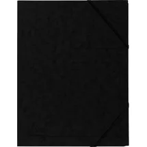 Exacompta Eckspanner DIN A4 Karton schwarz