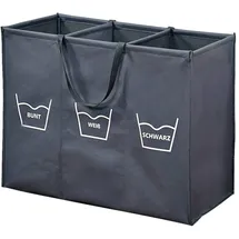 KESPER Wäschesammler, grau Polyester B/H/L: ca. 36x60x74 cm - Grau
