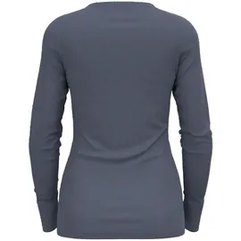 Odlo Damen Merino 200 BL Top Crew Neck L/S grau