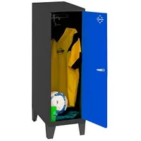 Simonrack Spind SIMONLOCKER DISM anthrazit, blau 8425437121630, 1 Schließfach