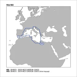 C-MAP MAX Wide Süd-West Europ. Küste EM-M976 SD Chart