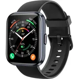 Woneligo Smartwatch Herren Damen, 1.8'' Fitnessuhr Damen mit Alexa eingebaute, Herzfrequenz, SpO2, Schlaf, Stress Monitor, 100+ Sportmodi, IP68 Wasserdicht Schrittzähler Uhr Damen für Android,iOS