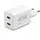 Hama Schnellladegerät, GaN, 2x USB-C, Super-Mini-Ladegerät, PD, 40 W, Weiß