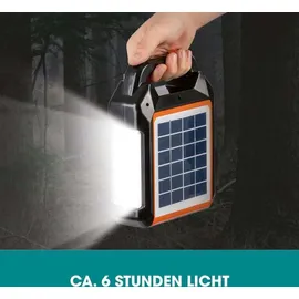 EasyMaxx Solar-Generator Kit 4500mAh schwarz/orange
