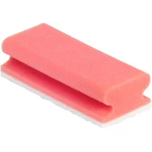 Sito Pad-Schwämme klein, nicht kratzend, 10 Stück rot-weiß