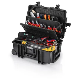 Knipex Werkzeugkoffer Robust45 Move Elektro 63-tlg. schwarz 60,90 x 42,80 x 26,30 cm