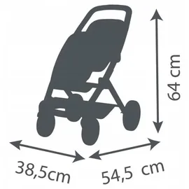 Smoby MAXI-COSI Zwillingswagen Rosa