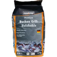 Primaster Holzkohle 5 kg Buche schwarz