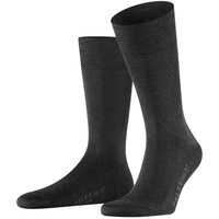 Falke Herren Socken Cool 24/7 Businessstrumpf, Kurzstrumpf, Uni Anthrazit 39-40