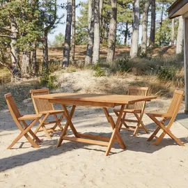 Tikamoon Capri Set 4-tlg. Braun