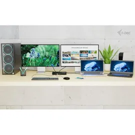 iTEC i-tec USB-C KVM Dock PRO for 3 Hosts, Dual Video, mit 2x Power Delivery max 92W