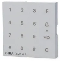 Gira Aufsatz Codetastatur alu 851326