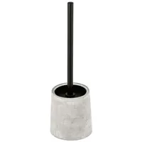 Wenko WC-Garnitur Villena Grau/Schwarz