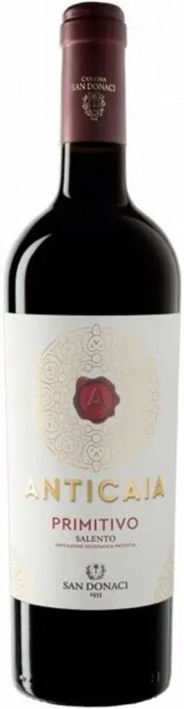 Anticaia Primitivo Salento (2022), Cantina san Donaci