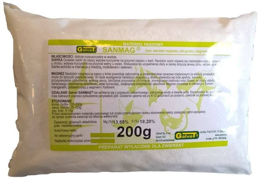 JFARM Bitteres Salz (Magnesiumsulfat) 200g (Rabatt für Stammkunden 3%)