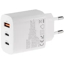 ChiliTec Stecker-Netzteil mit USB-C "CTN-PD65 a3" In 100-240V~, Out 5,0V-9,0V-12,0V=, 65W