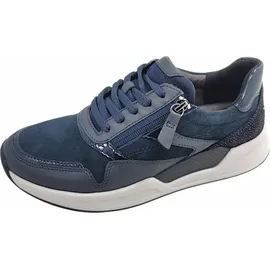 Gabor Damen sportlicher Schnürer in Blau, Größe 4.5 - Blau - 37,5