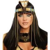 Dreamgirl Ägyptisches Haarband Kobra Cleopatra OneSize Damen Kostüm-Zubehör Fasching Karneval