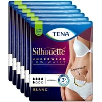 TENA Silhouette Pants Plus White Large - 6 x 10 = 60 Stück (1 Karton)