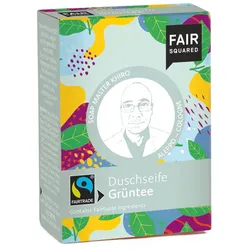 FAIR SQUARED Fairtrade Jubiläum Duschseife Grüntee 1 x 80 g 80 g