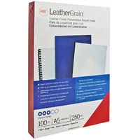 GBC CN040010 Einbanddeckel LeatherGrain A4, Karton, 250 g/qm, 25